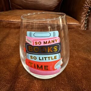 Book-Themed Glass